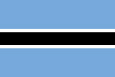 Botswana baner genedlaethol