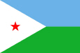 Džibutsko státní vlajka