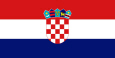 Croatia baner genedlaethol