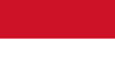 Indonesien Nationalflagge