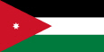 Jordánia Nemzeti zászló